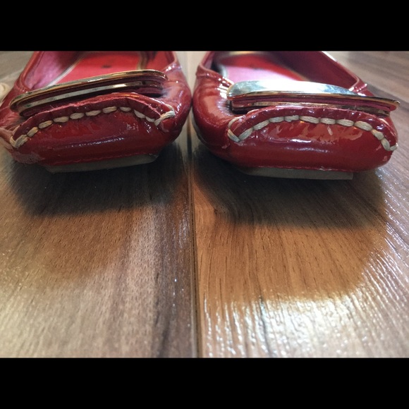 Red beautiful shoes US 7.5 & matching bag - Picture 6 of 6